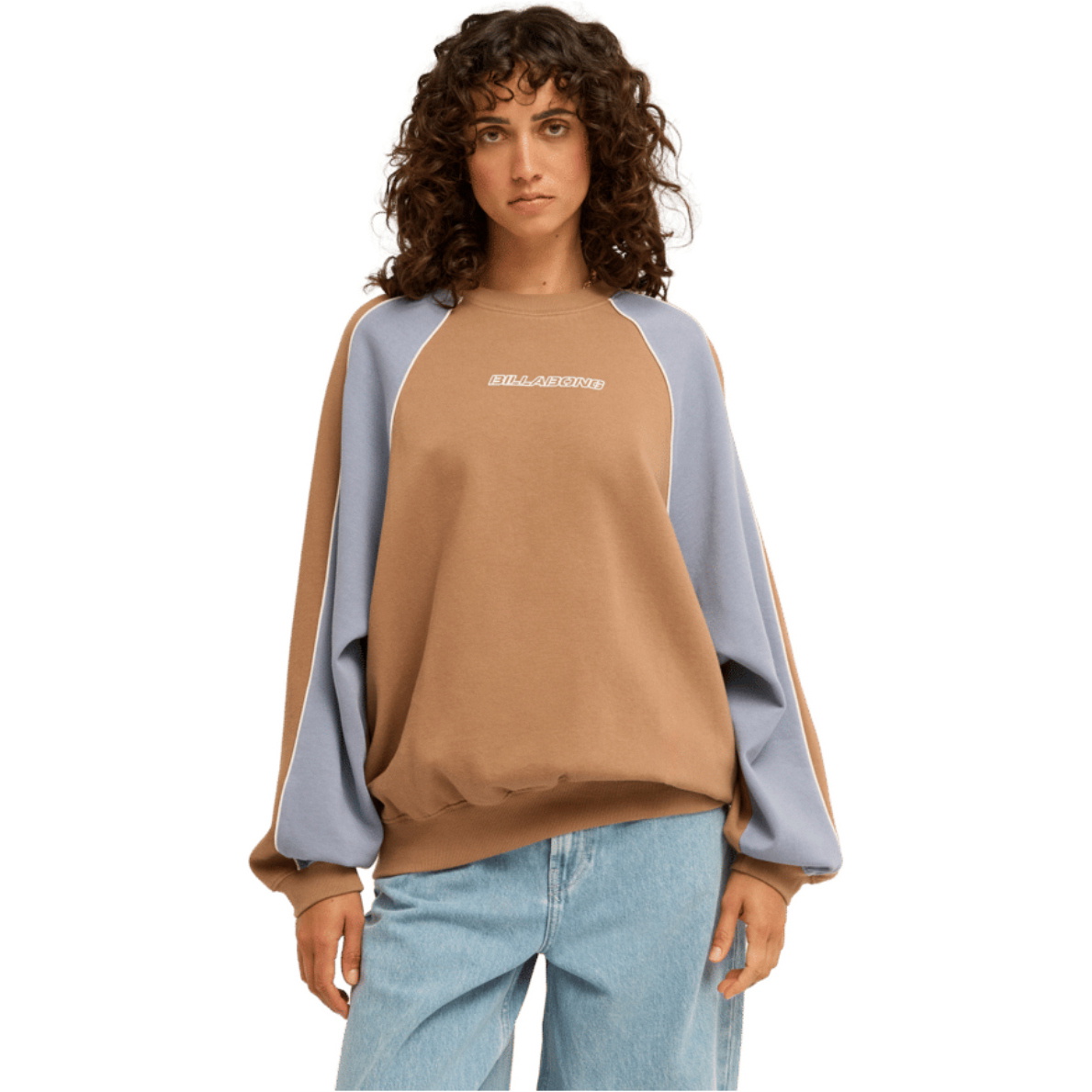 2026 Billabong Womens Cool Times Crew Sweatshirt EBJFT00186 - Sweet Earth